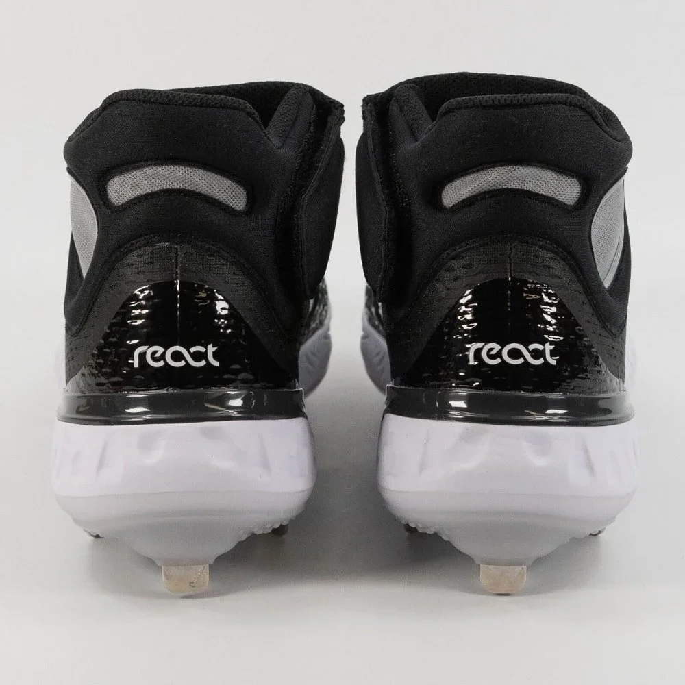 Nike Alpha Huarache Elite 4 Mid 'Black Dark Smoke Grey' DJ6520-011